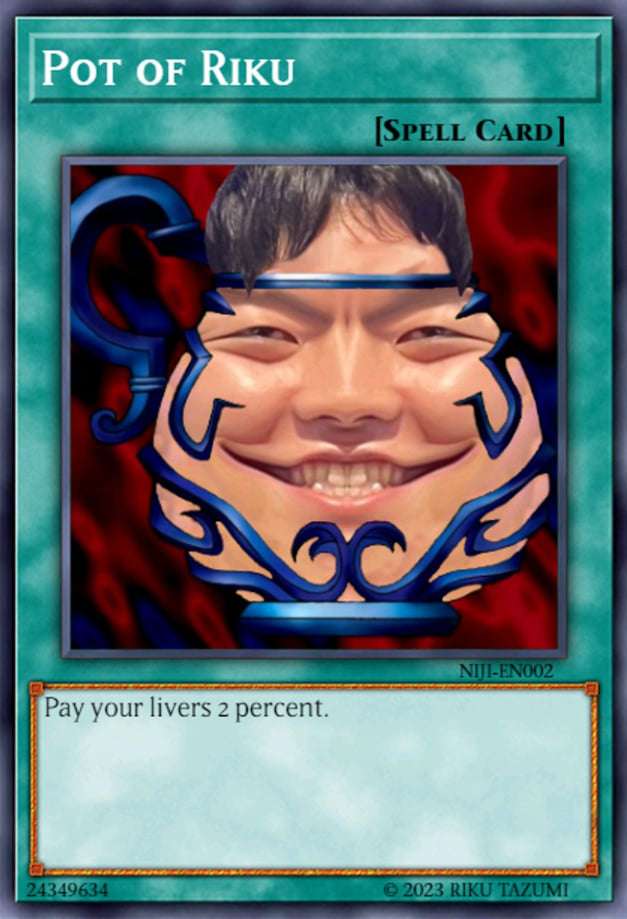 vtubers, riku, nijisanji, greed