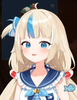 vtuber, sameko saba, no ears